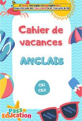 Anglais – Summer – Cahier de vacances – Ce1 – Ce2 – Cycle 2 – PDF à imprimer
