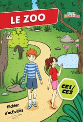 Au zoo – Cahier de vacances – CE1 – CE2 – Cycle 2 – PDF à imprimer