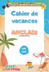 Anglais – Summer – Cahier de vacances – Cm1 – Cm2 – Cycle 3 – PDF gratuit à imprimer