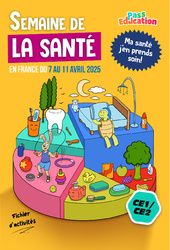 Cahier de vacances Santé & prévention : CE1 - PDF à imprimer
