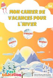 Cahier de vacances Hiver : 6ème - PDF à imprimer