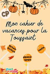Toussaint – Cahier de vacances – CP – Cycle 2 – PDF à imprimer